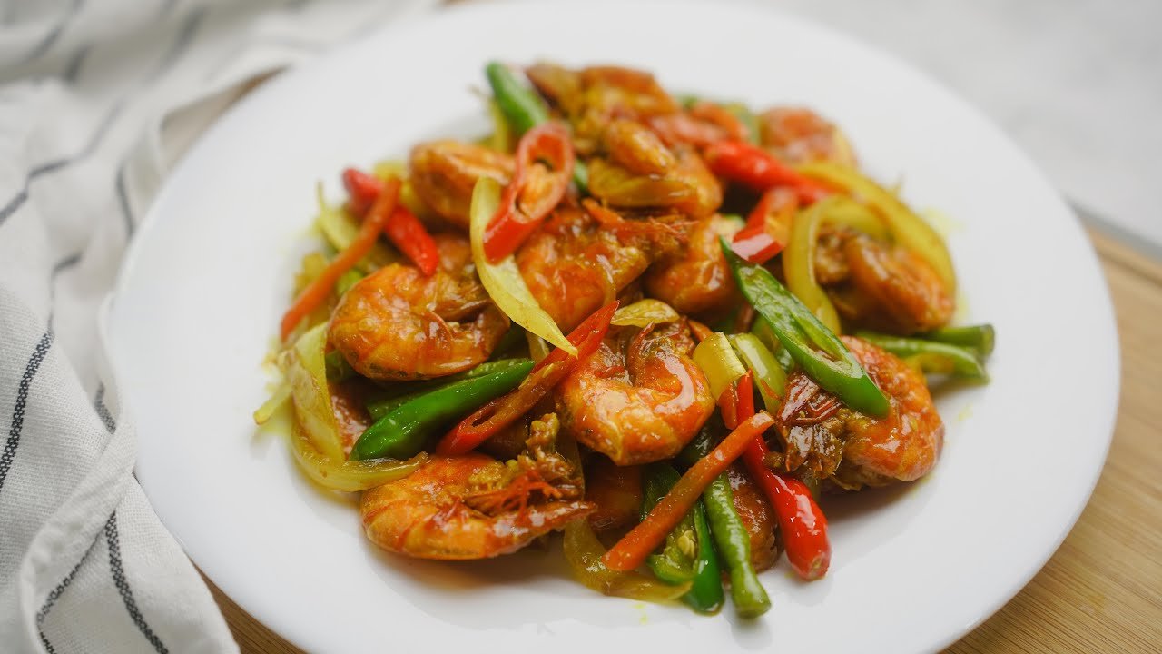 Udang Goreng Kunyit